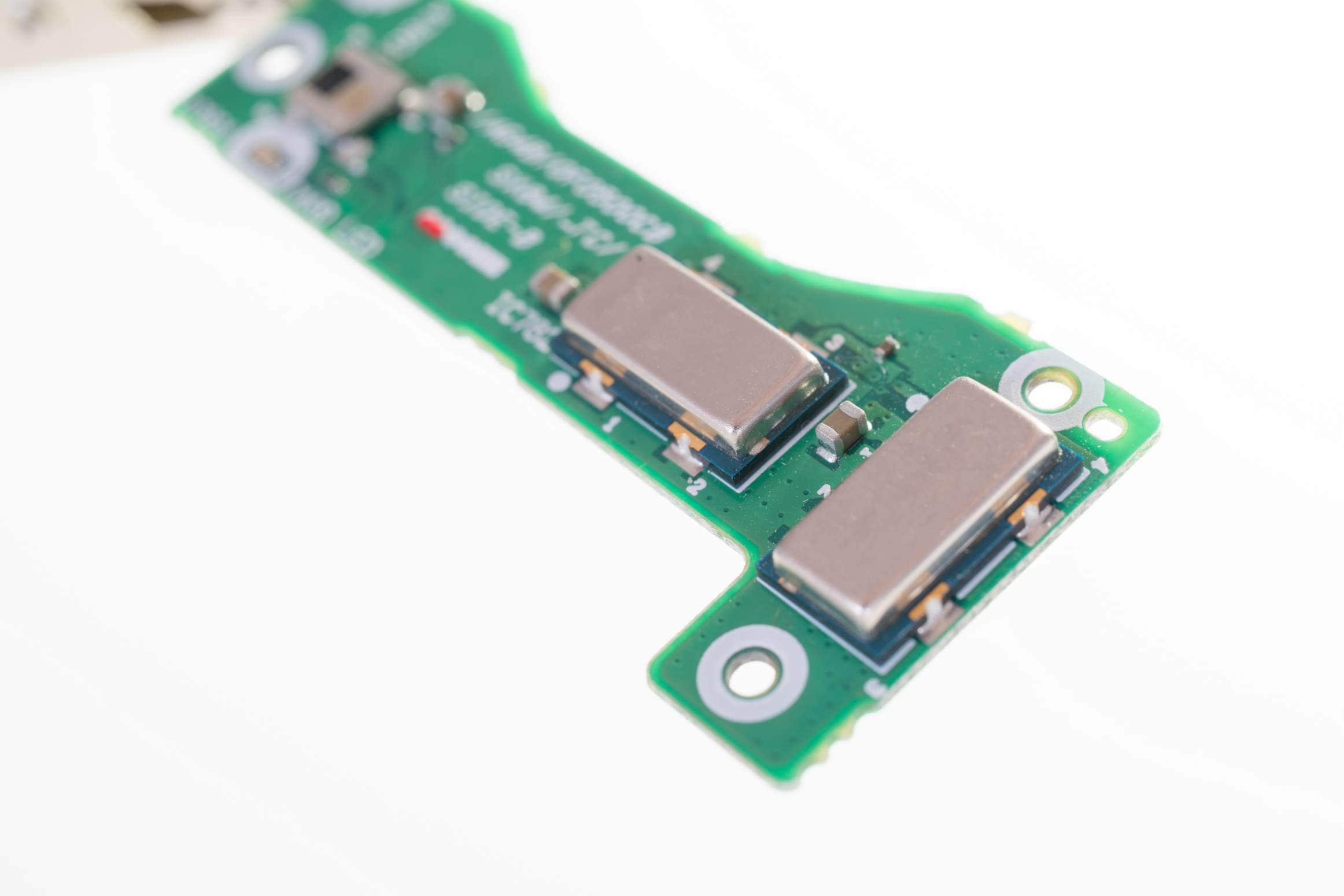 Figure 3: This is an accelerometer and gyroscope sensor chip on a tiny board for wearables or robots. 