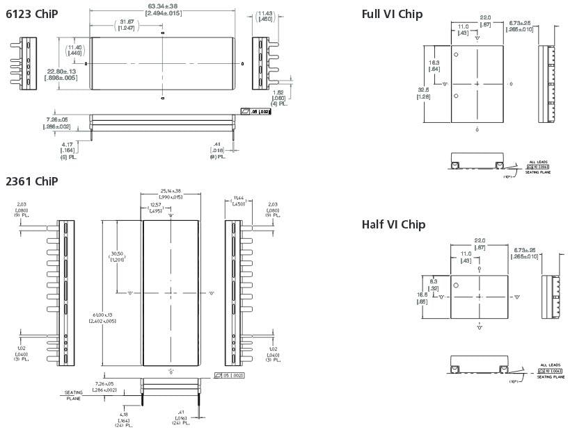 Vicor VI Chip BCM® Bus Converter Modules Vicor VI Chip BCM® Bus Converter Modules