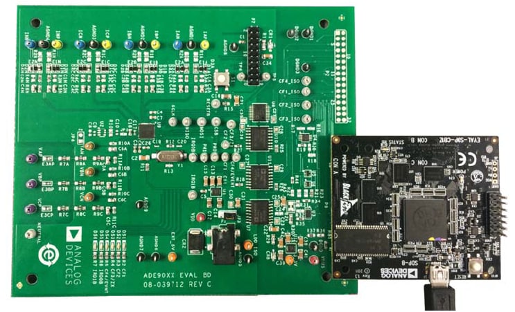 Block Diagram - Analog Devices Inc. EVAL-ADE9000EBZ Evaluation Board for ADE9000 AFE Block Diagram - Analog Devices Inc. EVAL-ADE9000EBZ Evaluation Board for ADE9000 AFE