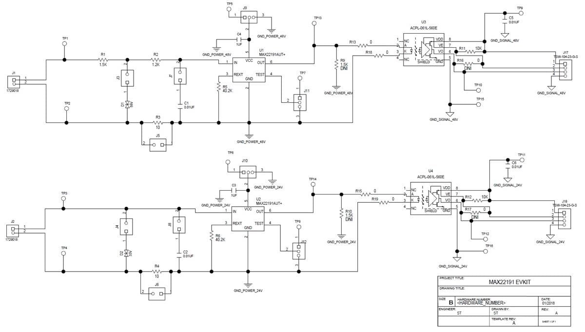 MAX22191 Evaluation Kit - Maxim | Mouser