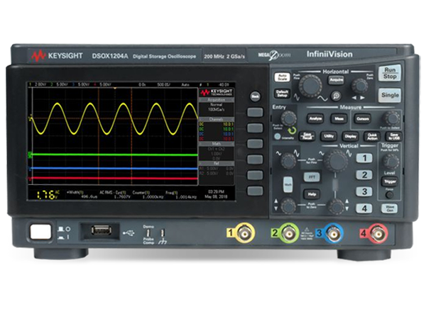 DSOX1204 4-channel Oscilloscopes - Keysight Technologies