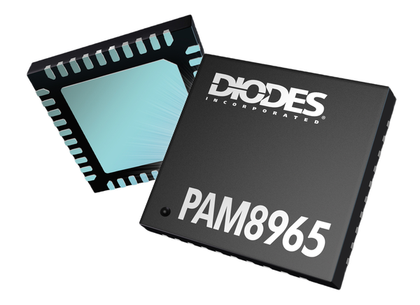 PAM8965 12W Stereo Class D Audio Amplifier Diodes Inc Mouser