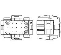 CONNECTOR TE CONNECTIVITY // AMP IDC 1-640520-0